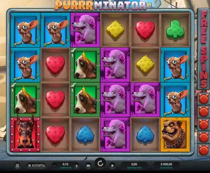 Purrrminator демо слот Purrrminator демо игра